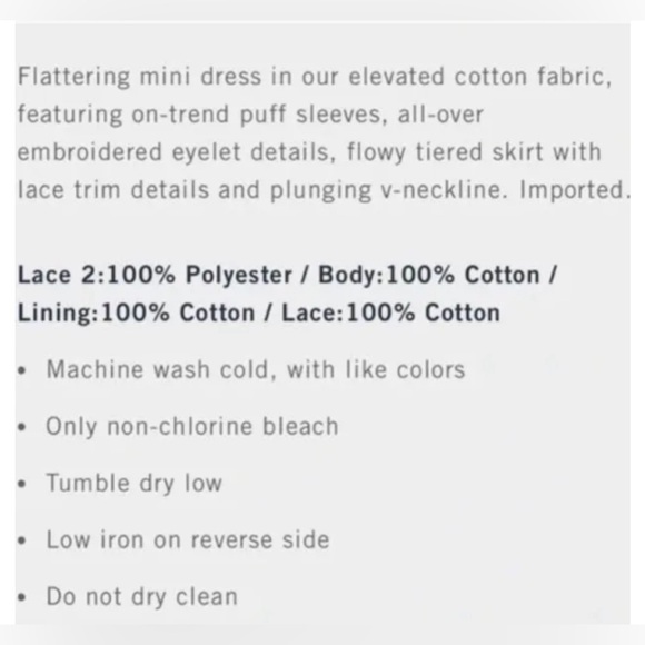 ABERCROMBIE & FITCH DRESS - Picture 8 of 8